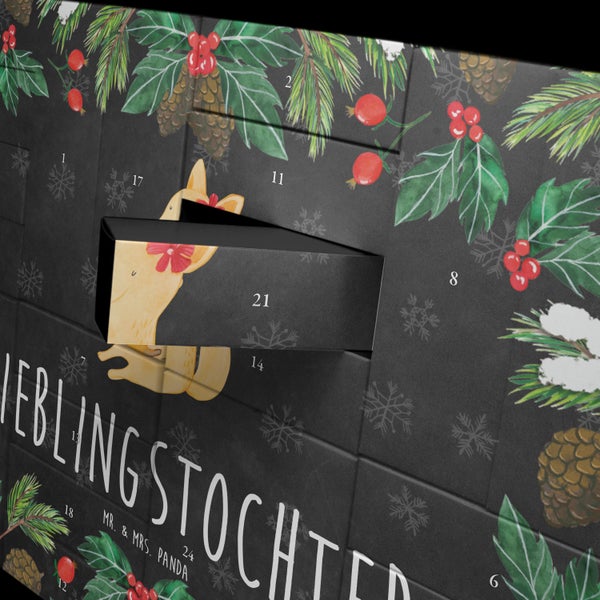 Mr. & Mrs. Panda Befüllbarer Adventskalender Fuchs Mama - Schwarz
