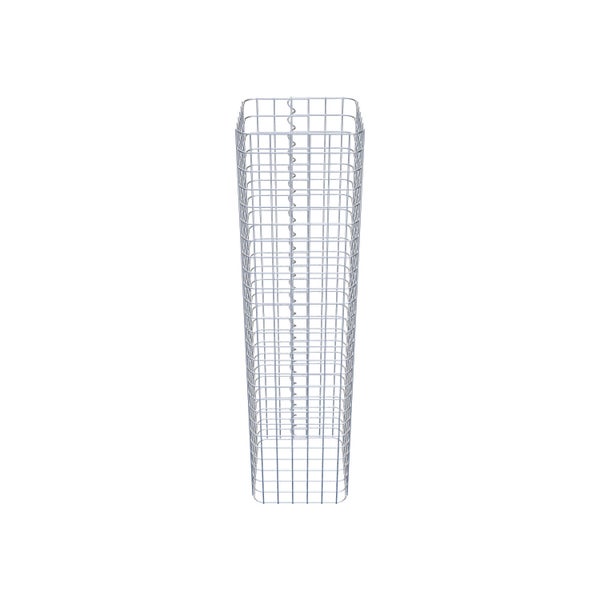 Gabionensäule 32 x 32 cm MW 5 x 5 cm eckig - Höhe: 1,30 m
