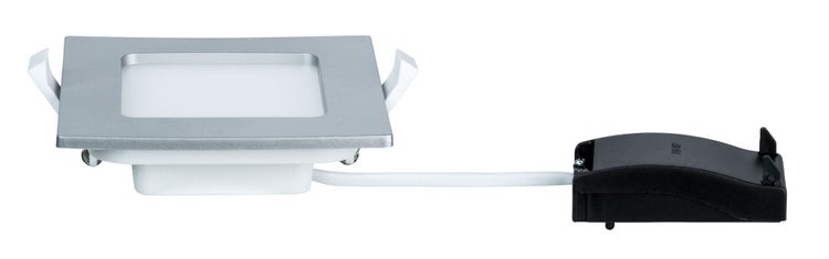 LED Einbaupanel IP44 eckig 115x115mm 6W 390lm 4000K Chrom matt