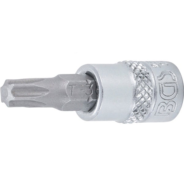 BGS Bit-Einsatz Antrieb Innenvierkant 6,3 mm (1/4) T-Profil (für Torx) T30 - 2595