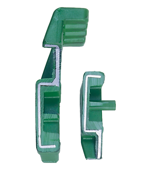 Grünes Fenstergriffstück