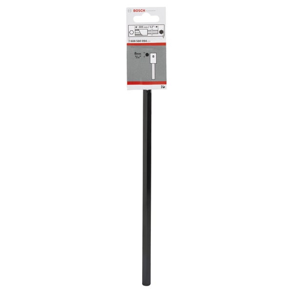 Bosch Verlängerung , 305 mm, mit Schlüsselweite 5/16/8-mm-Sechskantaufnahmeschaft - 2608580094