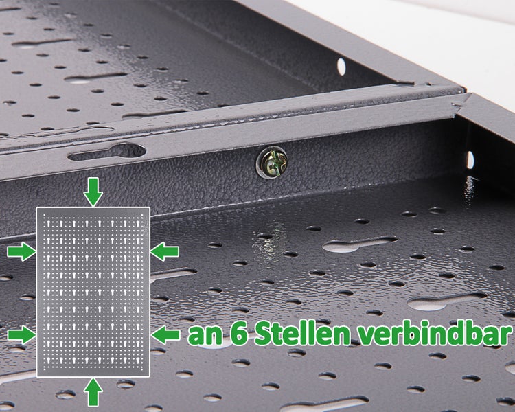 Ondis24 Werkstatt Set Basic Pro mit Lochwand 85 cm, Werkstatteinrichtung, Werkbank