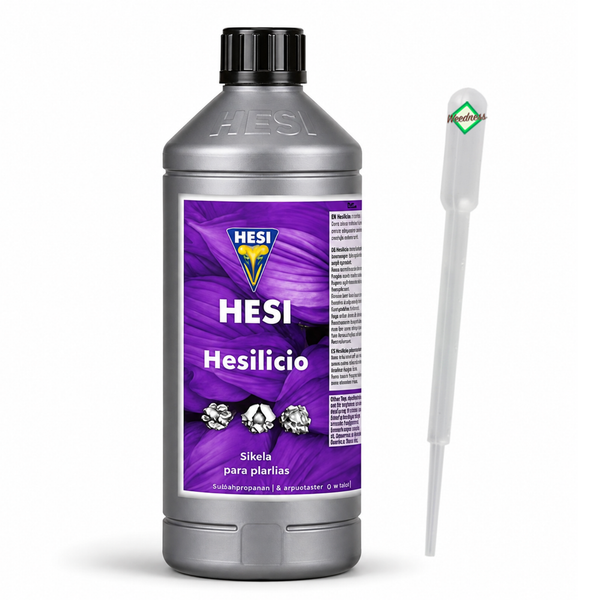 Hesi Hesilicio Pflanzennahrung Flasche mit Dosierpipette
