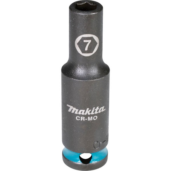 Makita E-16243 Steckschlüssel 3/8 SW7 Impact Black lang