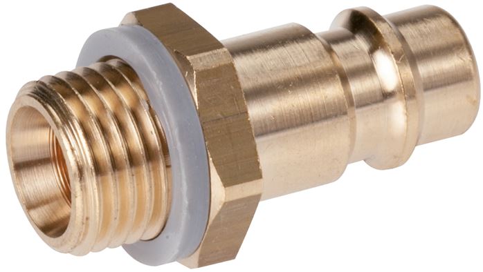 Kupplungsstecker (NW7,2) G 3/8(AG), Messing
