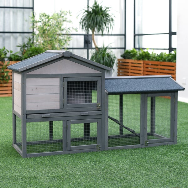 Hühnerstall mit Freilaufgehege im Garten