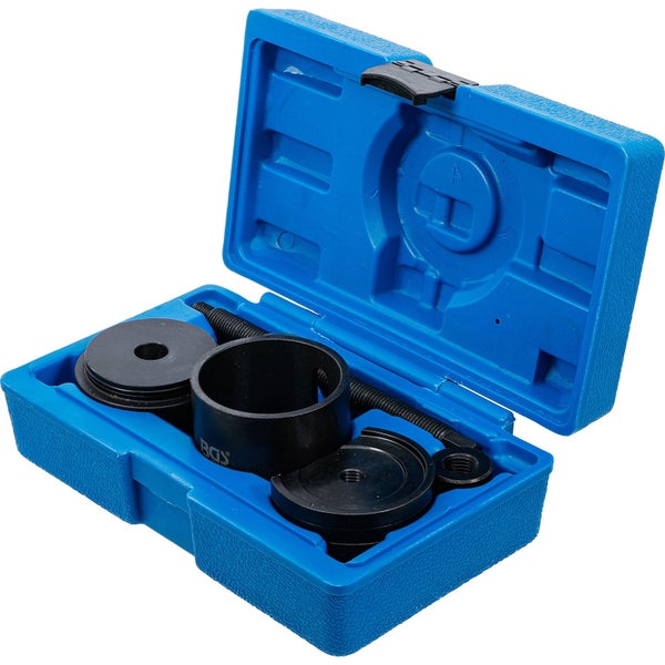 Werkzeugsatz in blauem Koffer für den Einsatz im Automobilbereich