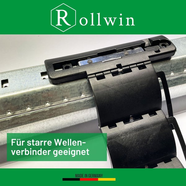 Rollwin Rolladenwelle SW60 - 1,6 m Stahlwelle 60 Ø beliebig kürzbar Rolladenhalterung Rolladen Stange Stahl verzinkt Achtkantstahlwelle Rollladen Welle Achtkantwelle 60mm Maxi 0,6mm Wandstärke
