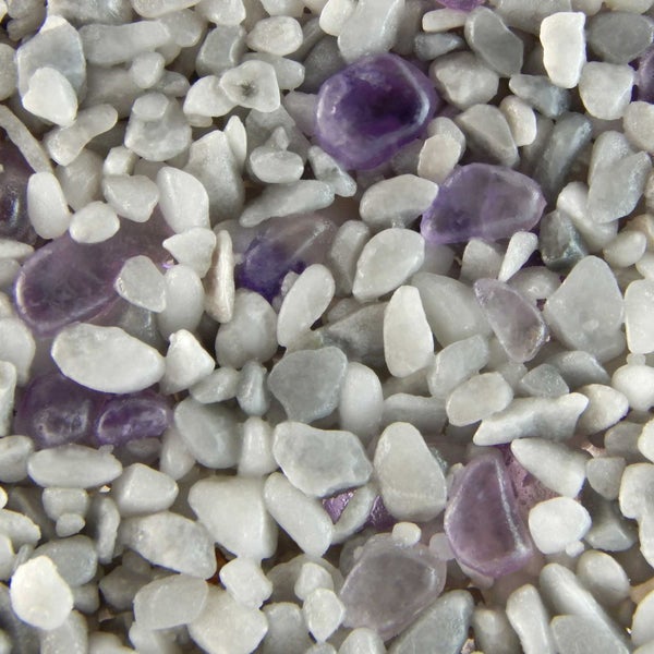 Terralith Edelsteinteppich Amethyst / Nebula 1 qm -außen-