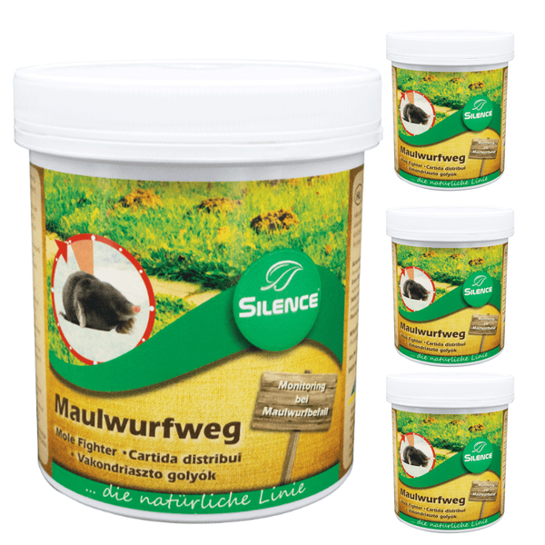 Maulwurfweg Duftkugeln zur Maulwurfabwehr – Effektives Mittel gegen Maulwürfe im Garten – Vertreibt Maulwürfe durch Geruch – Maulwurfbekämpfung ohne Falle – Gegen Hügel & Gänge im Rasen