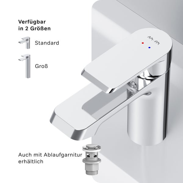 AM.PM Waschtischarmatur mit Einhebelmischer FNA02100 Flash