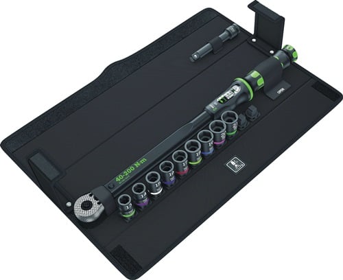 Wera Drehmomentschlüsselset Klick-Torque C 3 Set 2 11-tlg.40-200 Nm 1/2 Zoll - 5075681001