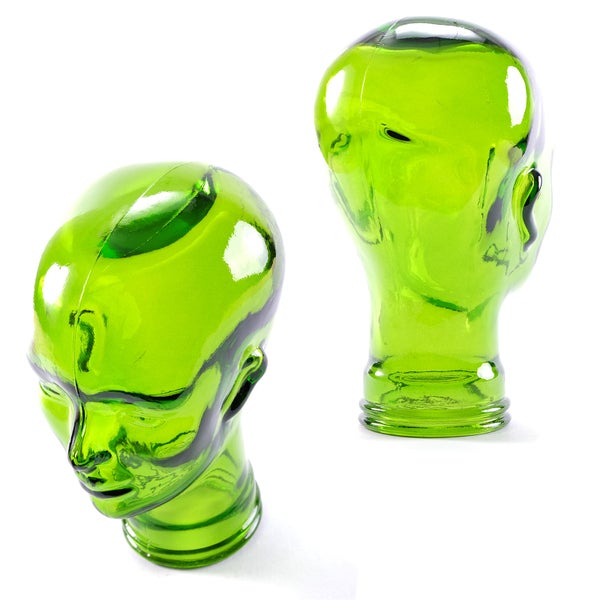 Kopfhörerständer MICK Glas transparent grün