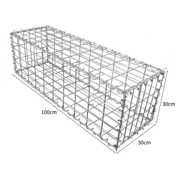 Gabionenkörbe 100 x 30 x 30cm / 3 Körbe