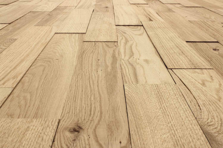 wodewa Wandverkleidung Holz 3D Optik Eiche Rustikal, natur, 400, selbstklebend 1m² Wandpaneele Moderne Wanddekoration Holzverkleidung Holzwand Wohnzimmer Küche Schlafzimmer