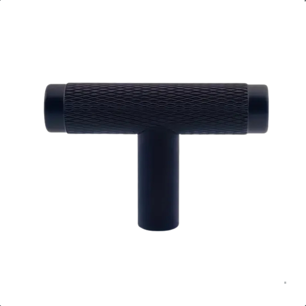 Möbelknopf in T-Form mit Struktur
