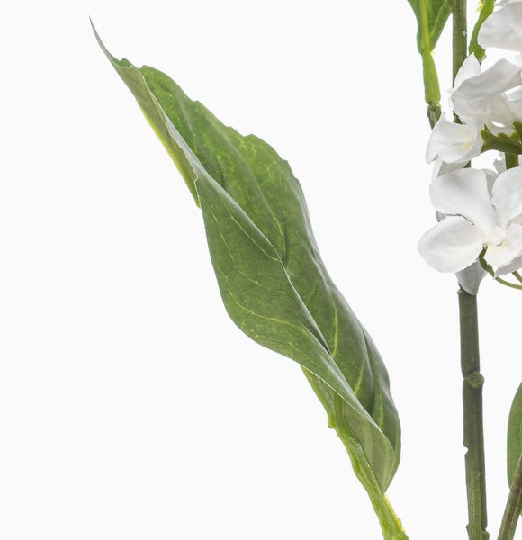 Deko Zweig Hortensie XELMAR, weiß, 75cm - Künstlicher Hortensienzweig