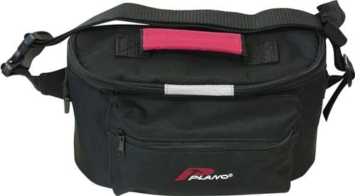 Plano Werkzeug-Gürteltasche aus robustem Gewebe mit verstellbarem Gurt, Tragegriff und Reißverschlussfächern.