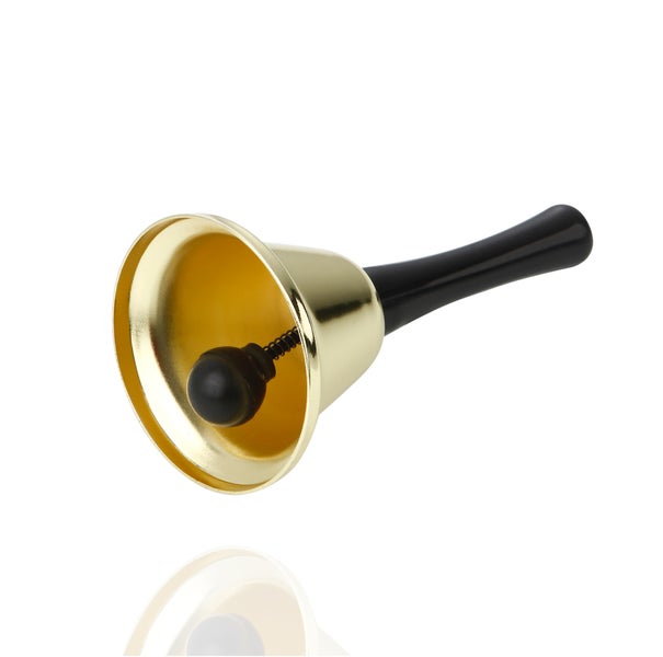 Handglocke mit schwarzem Griff