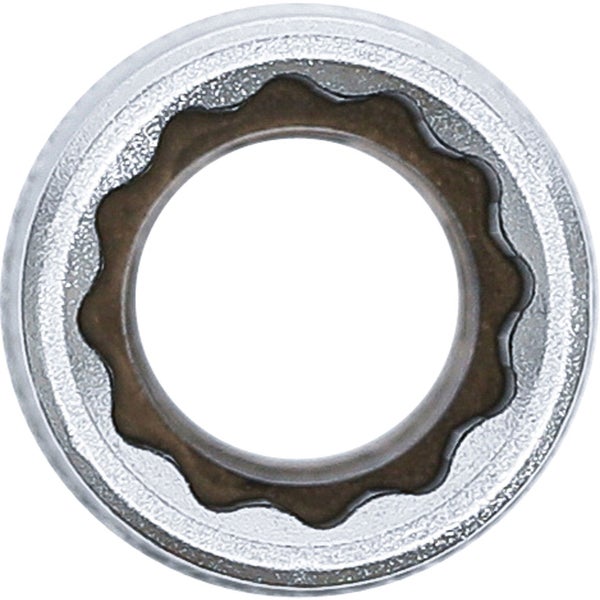 BGS Steckschlüssel-Einsatz Zwölfkant tief Antrieb Innenvierkant 12,5 mm (1/2) SW 14 mm - 10664