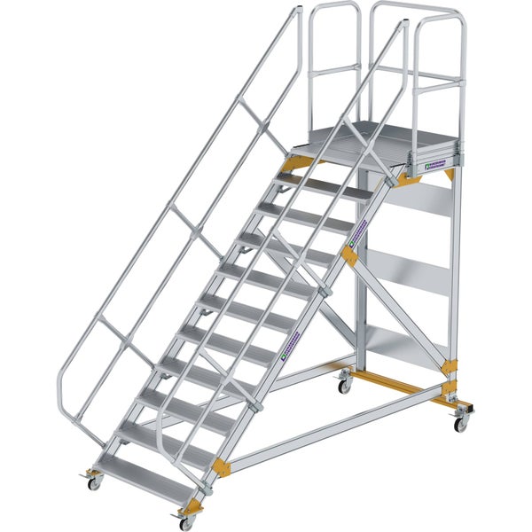 Aluminium-Transportkiste mit Deckel, Hebelspannverschlüssen und seitlichen Tragegriffen für die Lagerung.