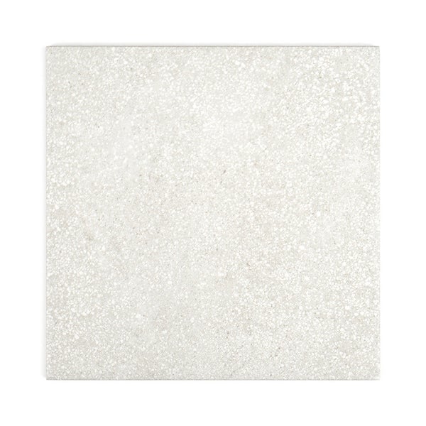 Quadratische Fliese in Terrazzo Optik für Wand und Boden