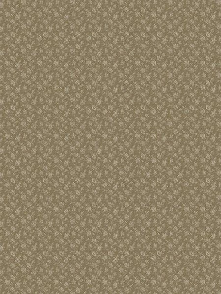 Borastapeter Tapete Blumenmuster Olivgrün - 53 cm x 10.05 m - 661062