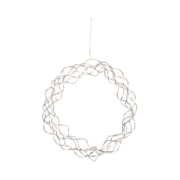 Dekorativer Lichtring mit warmweißen LEDs