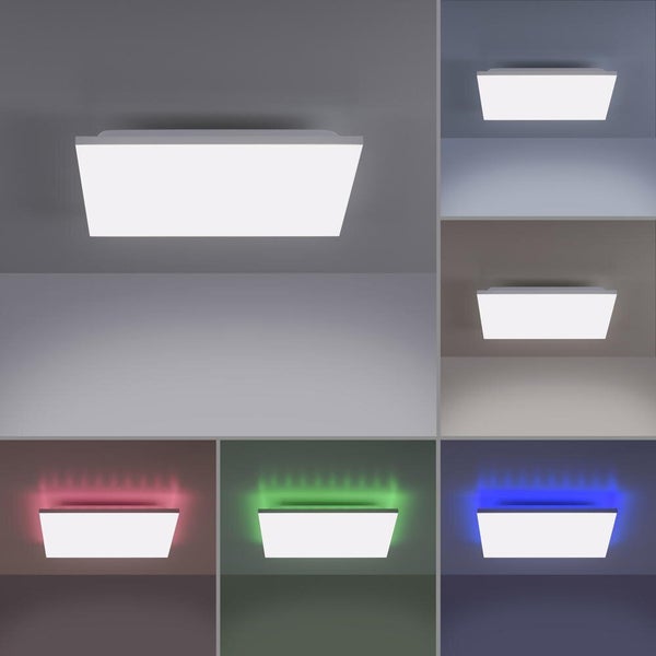 LED Deckenleuchte Gustav in Weiß 2x14,5W 1800lm