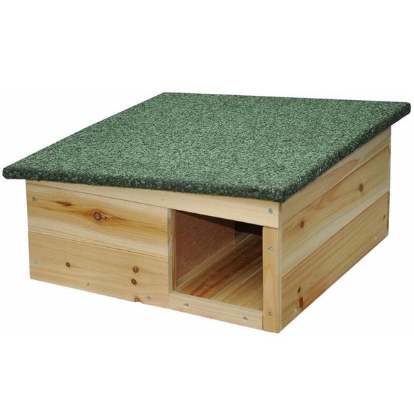 Igelhaus Kleintierhaus natur 40 x 40 x 19 cm