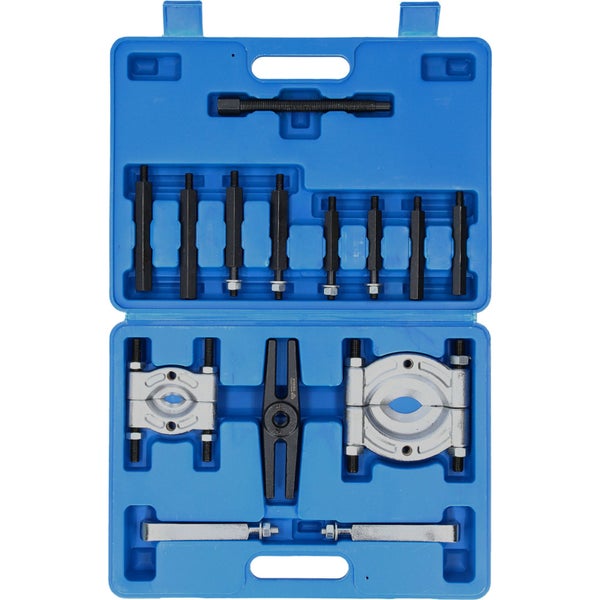 Werkzeugsatz für Abzieher in blauer Box