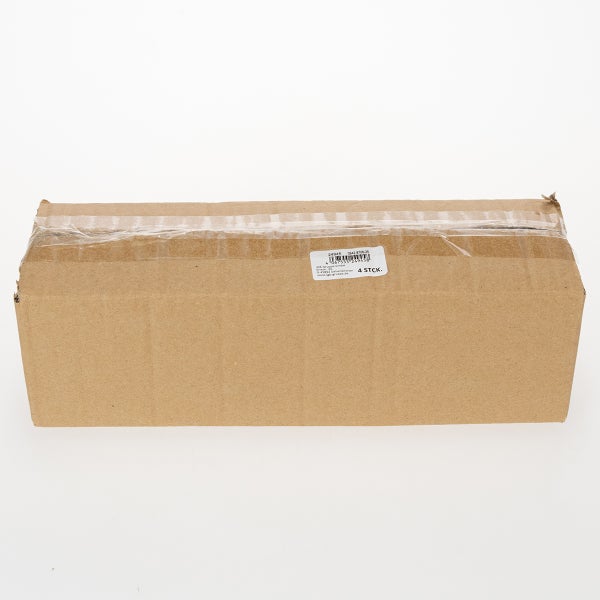 Verpackungskarton mit Aufkleber, 4 Stück