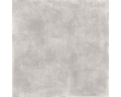 Graue Bodenfliese mit Betonoptik