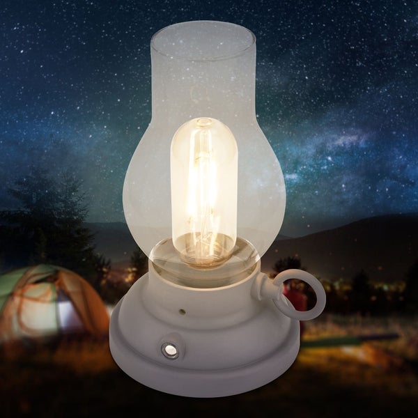 LED Tischlampe Akku LED Tischleuchte Dimmbar Kabellos Touch Warmweiß Terrasse