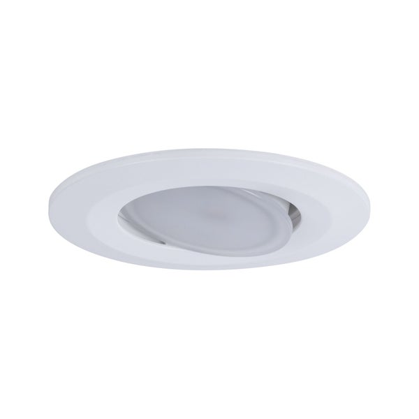 LED Einbauleuchte Calla schwenkbar IP65 rund 90mm 30° 6W 530lm 230V 4000K Weiß matt