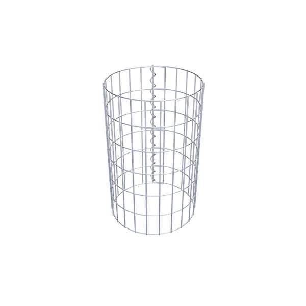 Gabionensäule Durchmesser 37 cm, MW 5 x 10 cm rund - Höhe: 0,60 m