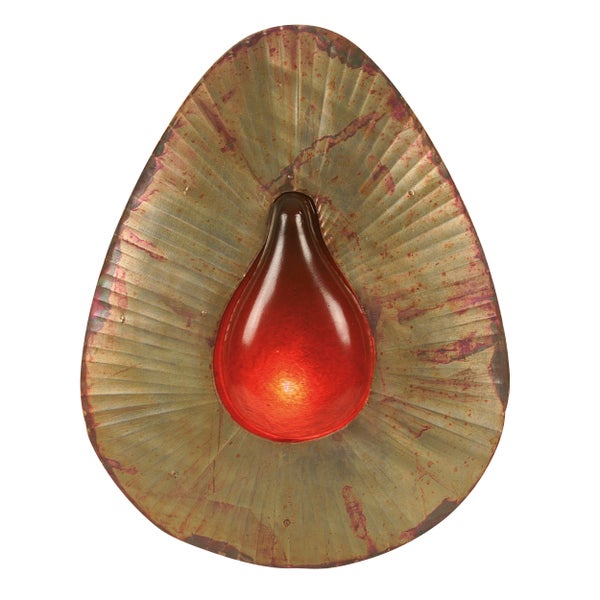 Dekorative Wandleuchte in Tropfenform