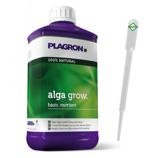 Plagron Alga Grow Basisdünger in einer Flasche mit Pipette