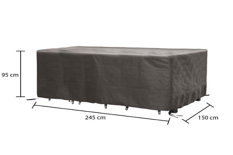 Abdeckung für Gartentisch, 245 x 150 x 95 cm