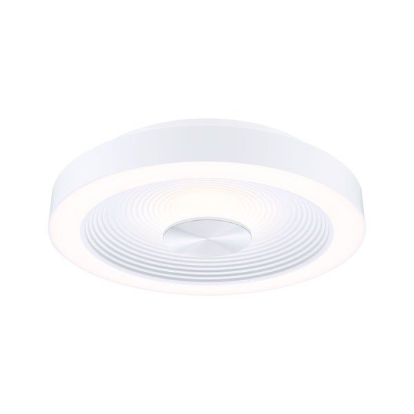 LED Deckenleuchte Volea IP44 3000K 470lm / 1650lm 230V 3,5W / 13W dimmbar Weiß, Silber