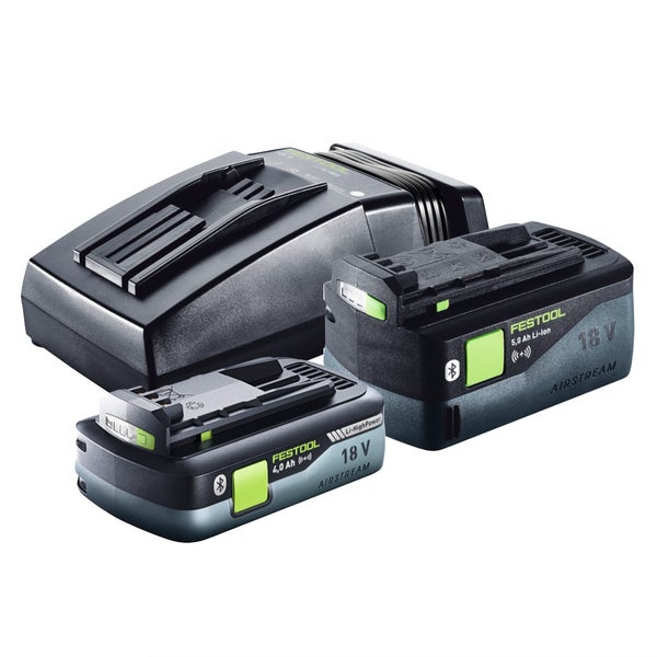 Festool Akku-Set mit Ladegerät und zwei Akkus