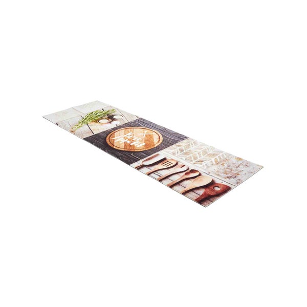 Küchenteppich mit Küchendekor