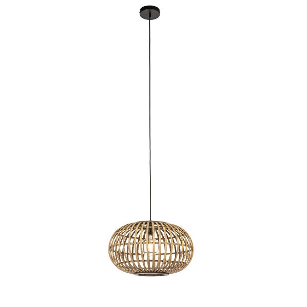 Orientalische Hängelampe Bambus 44 cm - Amira
