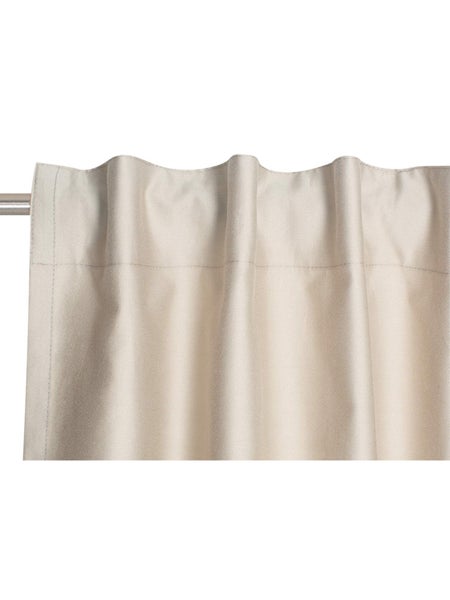Vorhang mit Faltenbandaufhängung