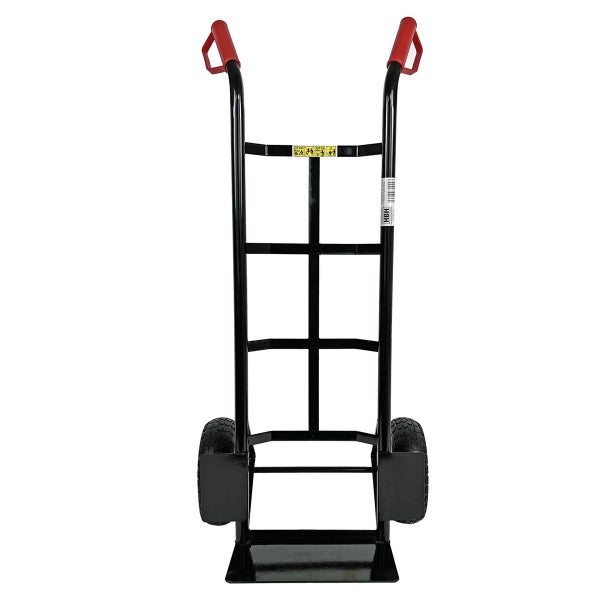 Profi Sackkarre HBH TK320PU – 320 kg Tragkraft, Vollgummireifen, Stahlrahmen, Transportkarre für Werkstatt & Baustelle