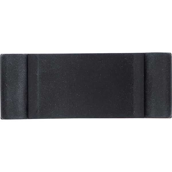 Rechteckiger Wandverblender aus strukturiertem Material für die Wandgestaltung.