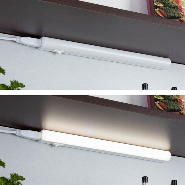 LED Unterbauleuchte Unterbaulampe Schrankleuchte 31,3 cm 4W Weiß 4000K Briloner