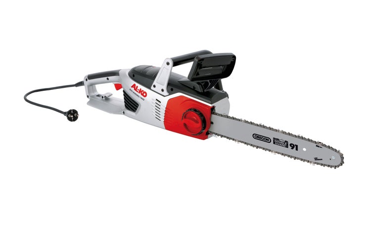 AL-KO Elektro-Kettensäge EKI 2200/40 mit Oregon-Schwert und Netzkabel.