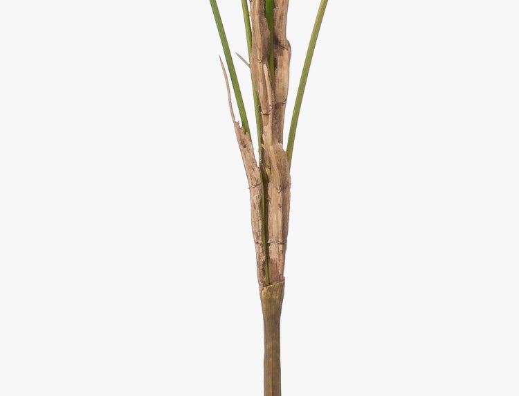 Künstlicher Kirschblütenzweig mit rosa Blüten und braunen Ästen.